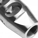 AR-15 Compact Stainless Muzzle Brake 1/2"x28 Pitch
